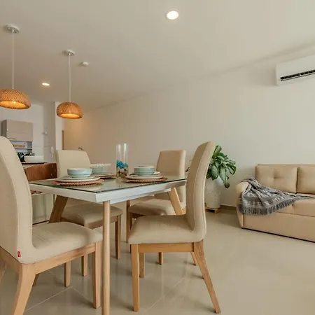 Skyline Exclusive Apto Front Of The Sea Apartamento