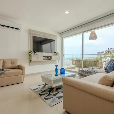 Apartamento Skyline Exclusive Apto Front Of The Sea Cartagena